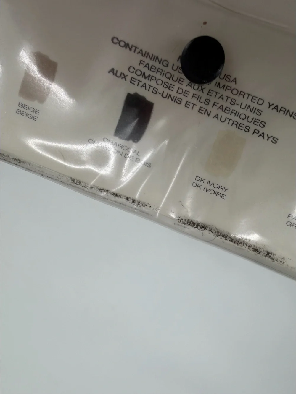 Donna Karan New York Pantyhose sz TALL Colorwash The Nudes VTG Dk Ivory Tanga